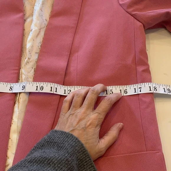 26. Pink ZADIG & VOLTAIRE blazer - size 36 - oversized fit - Picture 12 of 15